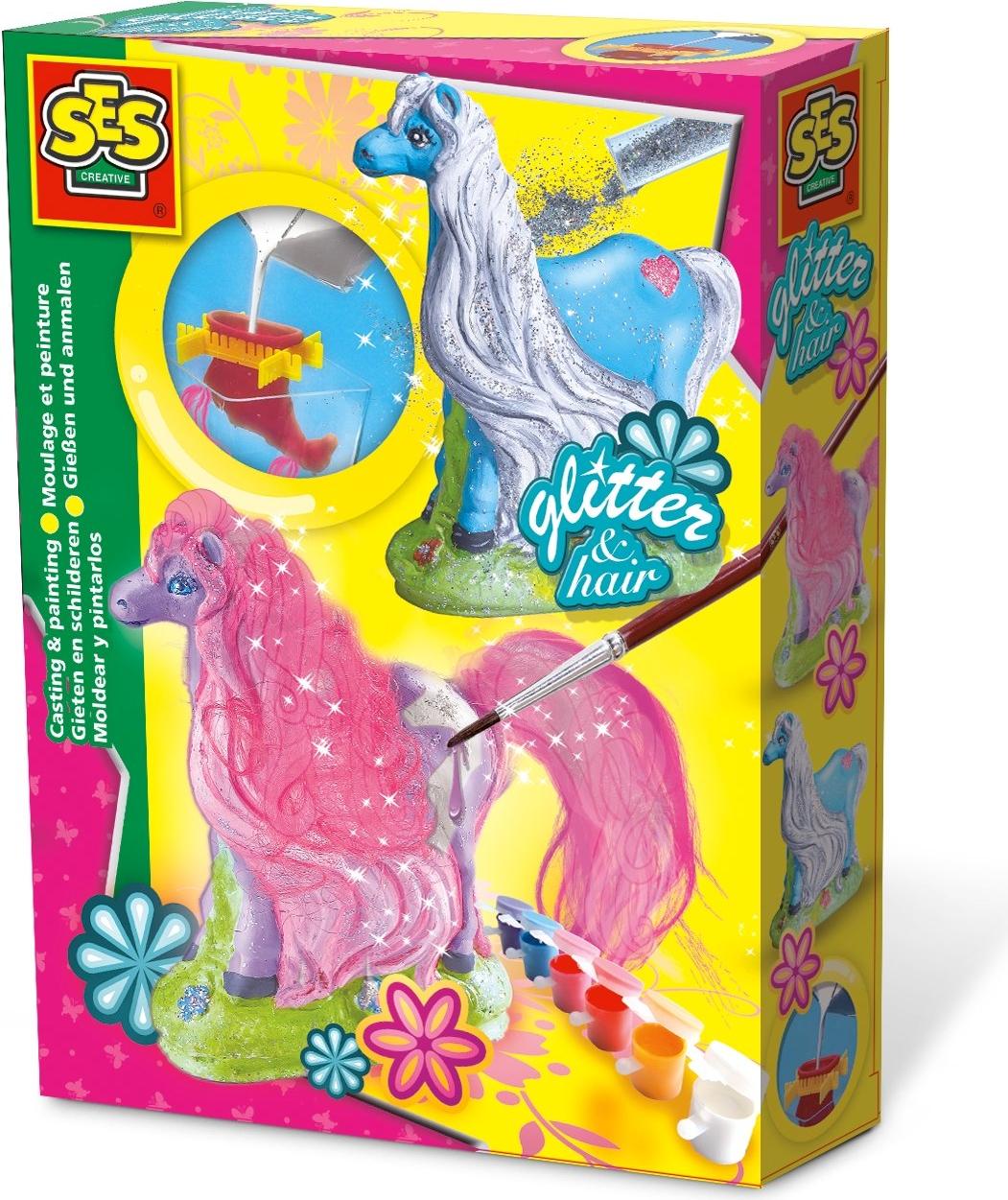 Ses Casting und Bemalung „Glitzerpferde“