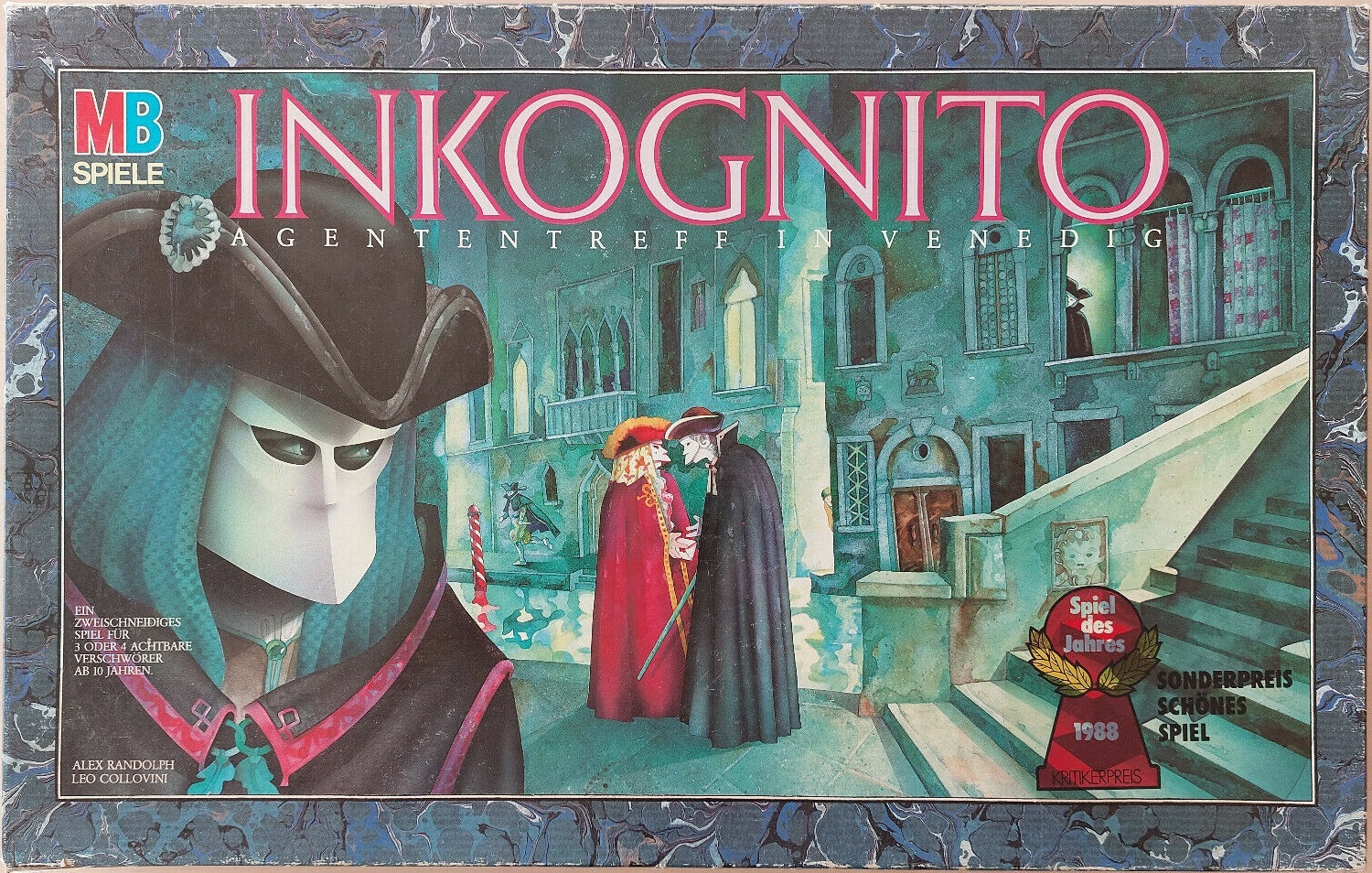 MB-SPIELE 409200 - Inkognito - Agententreffen in Venedig