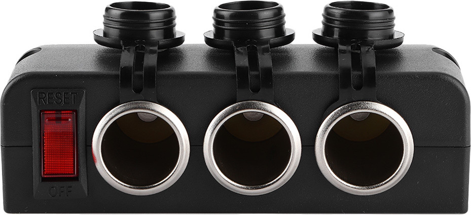 Cocosity Zigarettenanzünder-Adapter,Zigarettenanzünder-Buchse,3-Wege-Port-Zigarettenanzünder,Auto-Steckdosen-Splitter,Zigarettenanzünder-Adapter,Zigarettenanzünder-Buchsen-Splitter,Auto-Stromadapter
