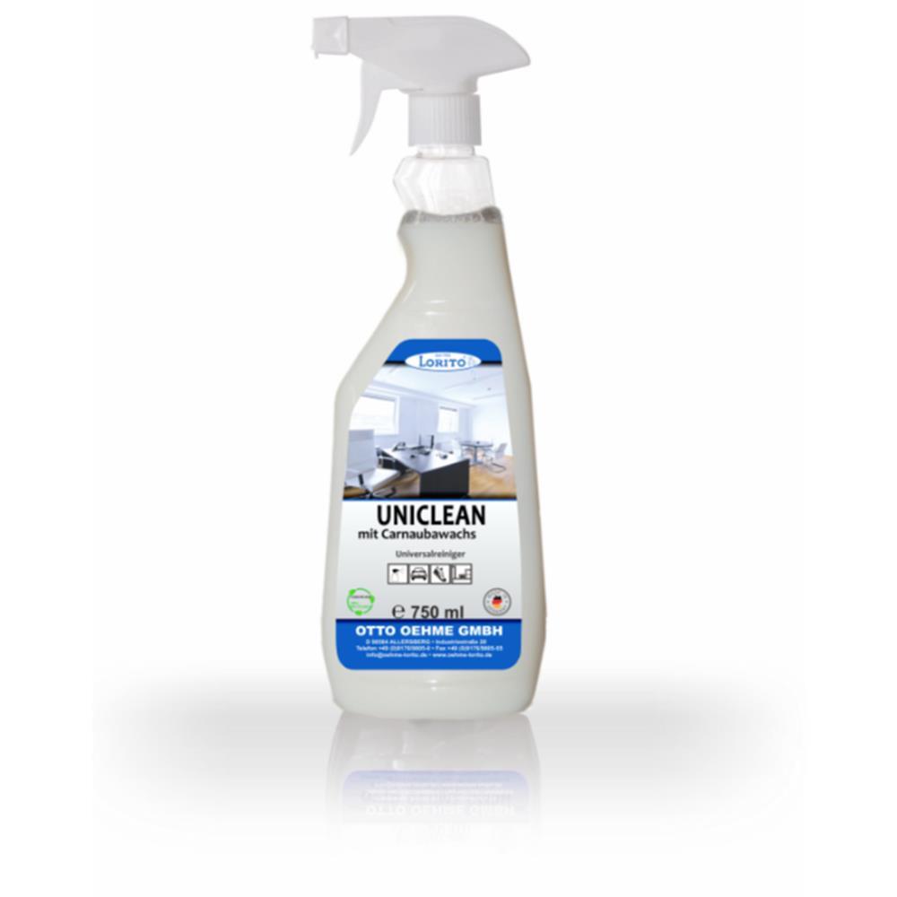 Lorito Oehme Lorito Uniclean mit Carnauba 750 ml Universalreiniger mit Abperleffekt 128304