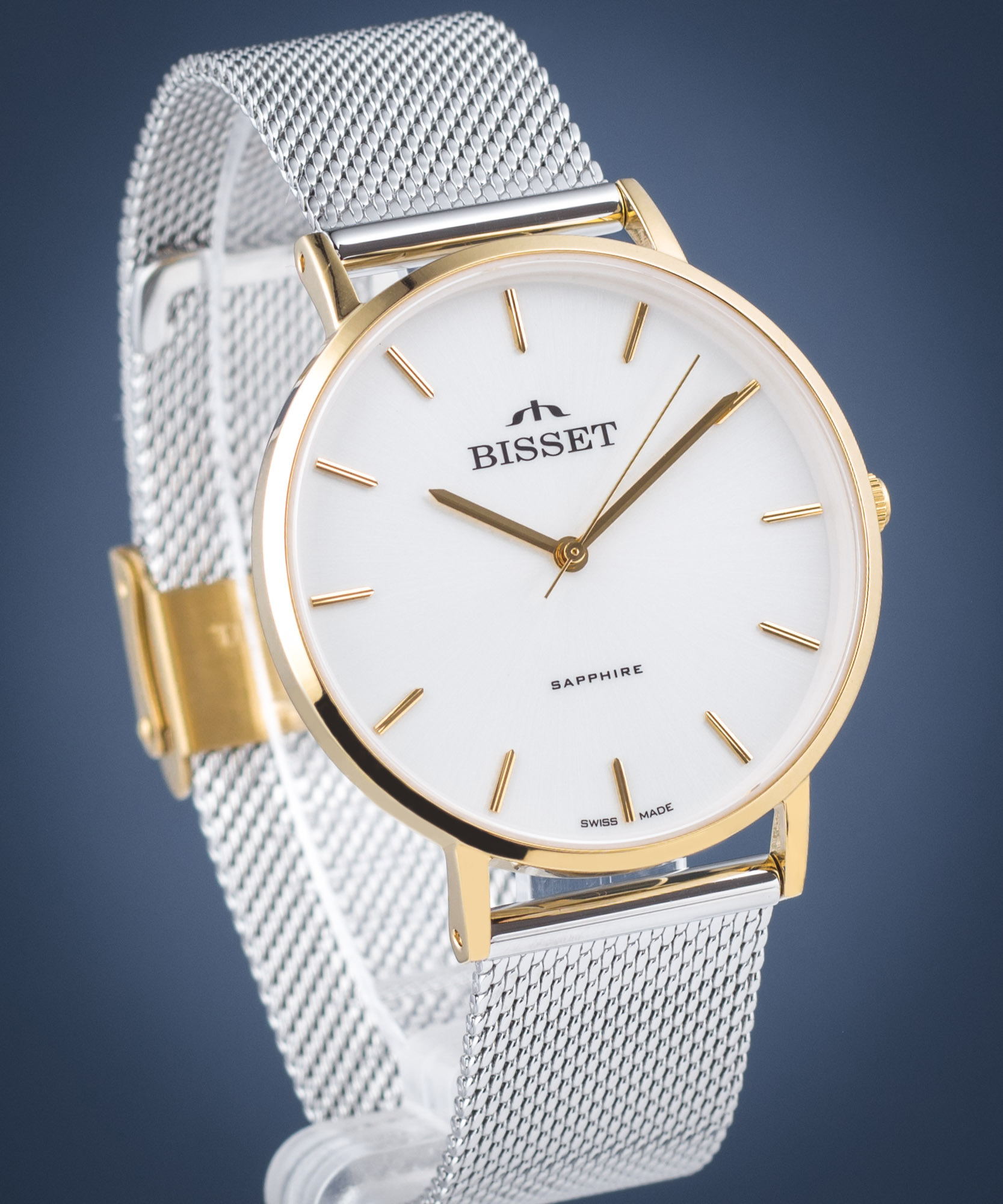 Dámske hodinky Bisset BSBF33GISX03BX strieborné