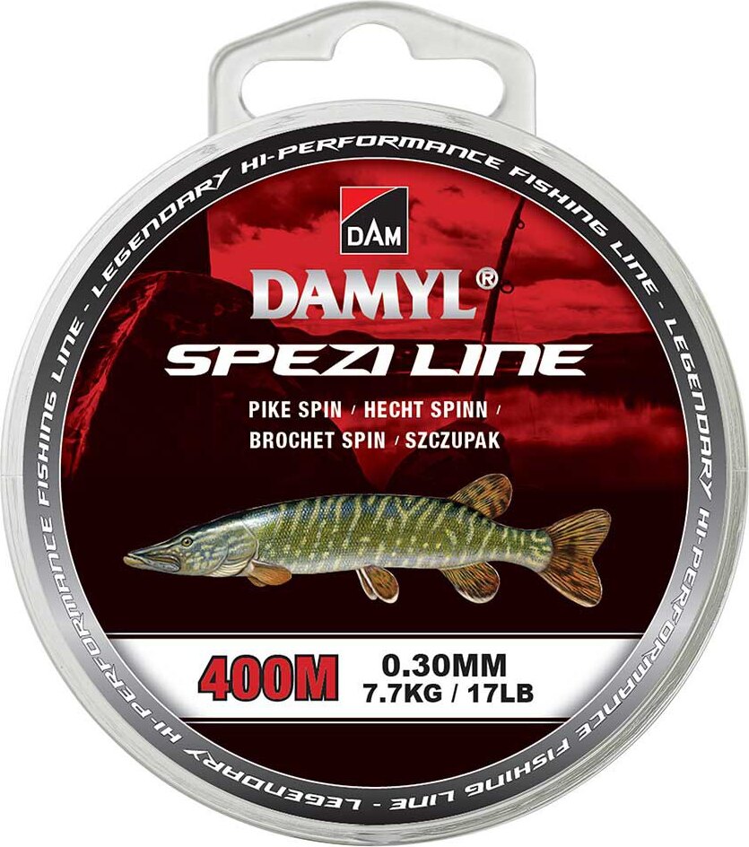 DAM Damyl Spezi Line Pike Spin Light Green 0,35 mm 300 m 9,7 kg Angelleine SVS66624
