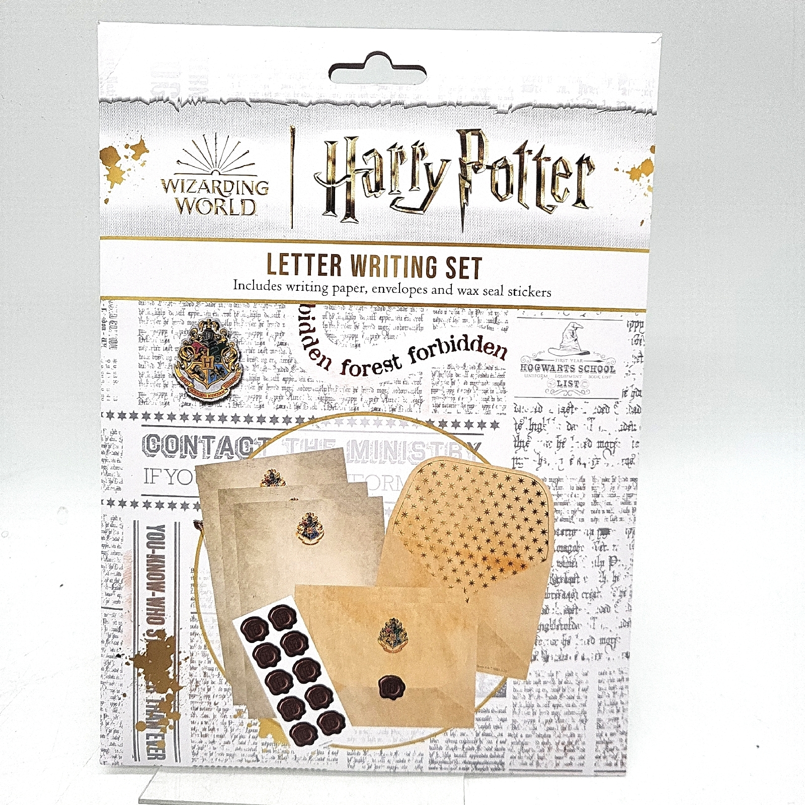 Grupo Erik Briefpapier Set Harry Potter Briefpapier Hogwarts Logo 20 Blatt Copy