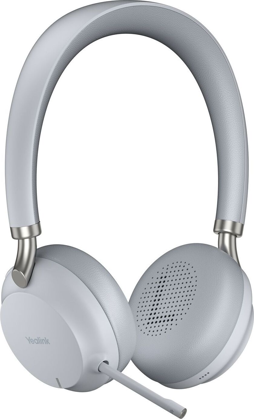 Yealink BH72 Lite Teams Headphones Bezdrôtové slúchadlá s čelenkou Kancelária/Call Center USB Type-A Bluetooth Svetlo šedá