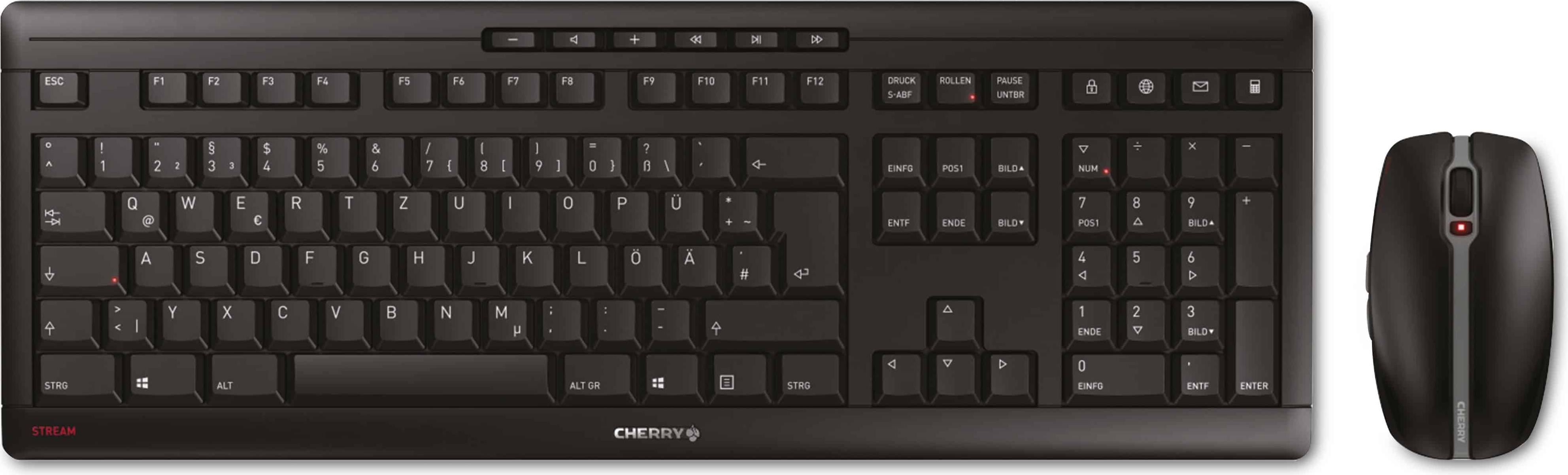 CHERRY STREAM DESKTOP, Desktop-Set JD-8500DE-2