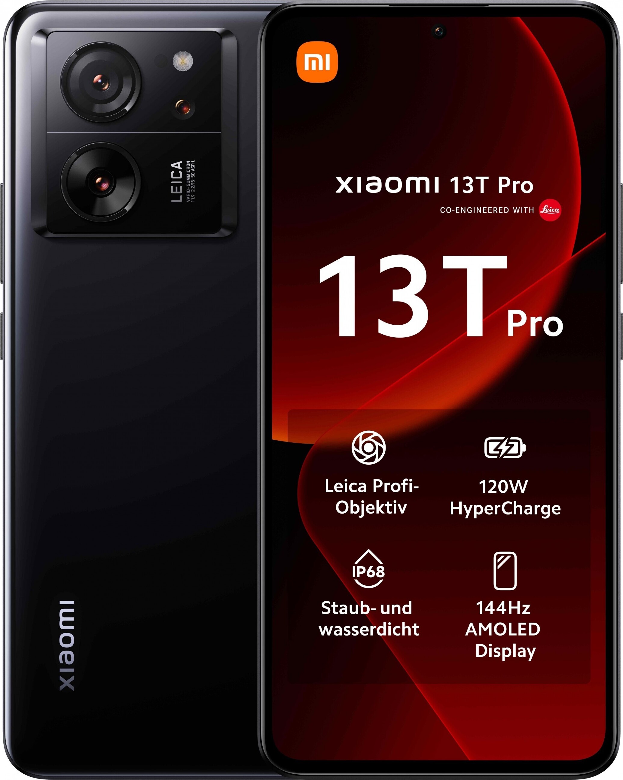 Xiaomi 13T Pro 5G Dual Sim 16GB RAM 1TB - Black EU
