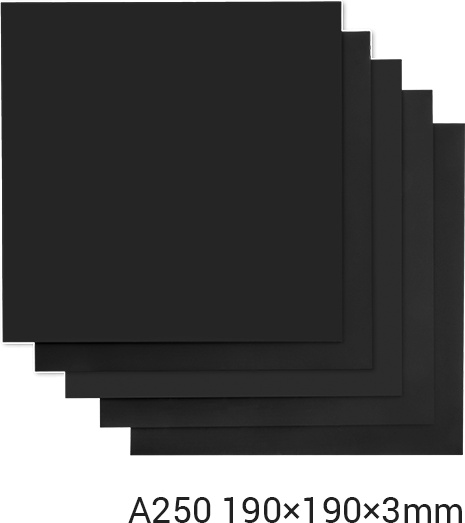 Snapmaker mattierte Acrylplatten 190x190x3mm 5Stück 25