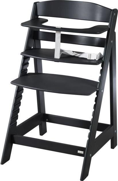 Hochstuhl, Roba Sit Up Flex, Verstellbare Höhe, 6 Monate bis 70 kg, Schwarz ROB4005317334042
