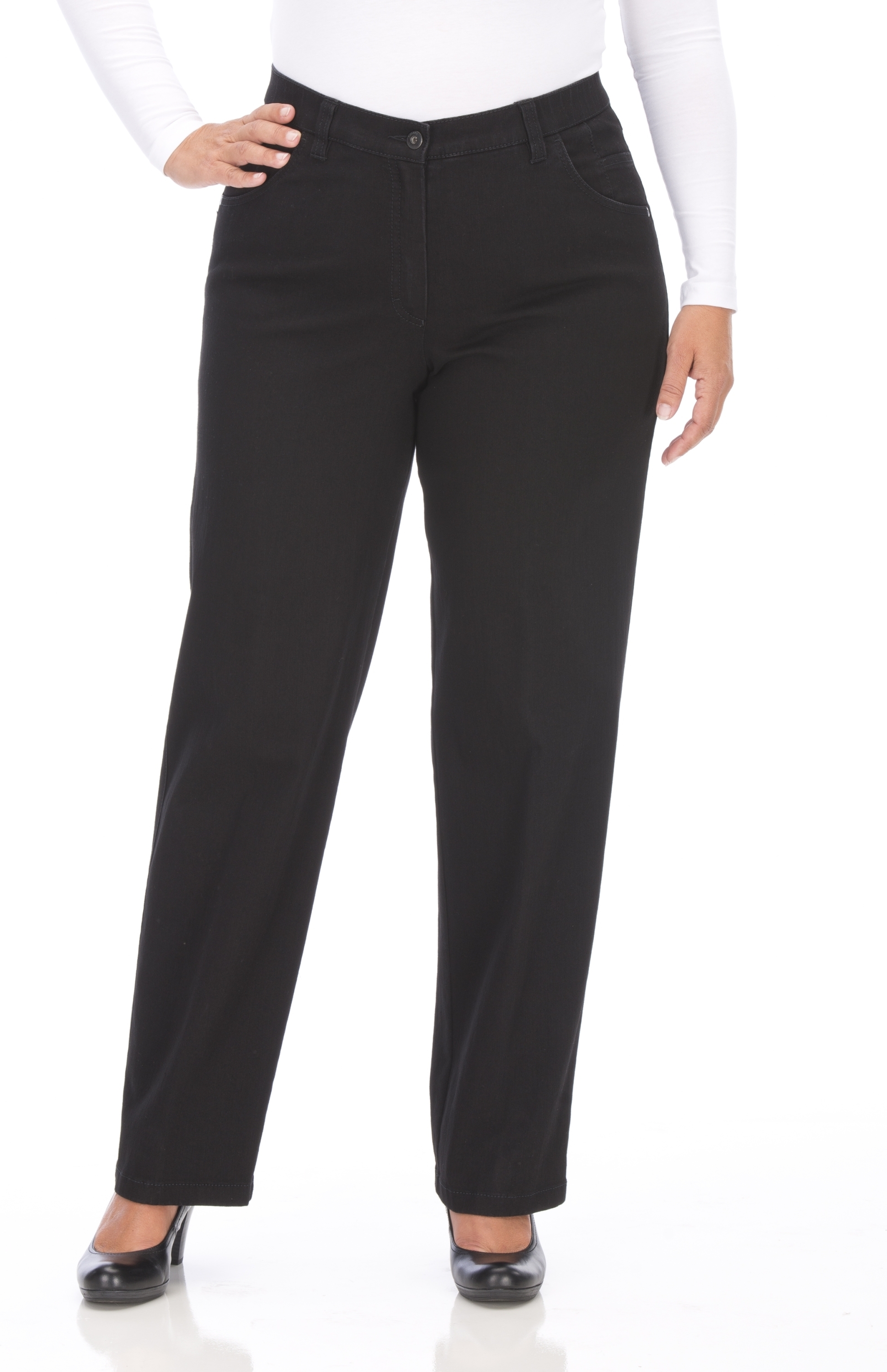 KjBRAND Da.-Hose Babsie 001 schwarz 46 23020 9010.001