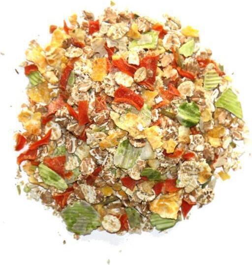 Lunderland Tierfutter Lunderland - Mixflocke mit 30% Gemüseanteil Flocken BARF Zusatz 10kg