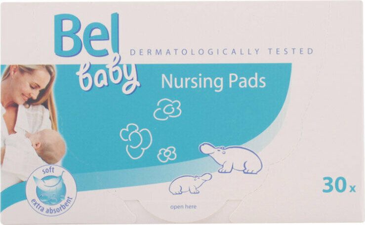 Bel Baby Nursing Pads 30 Units 30 Coussinets Allaitement