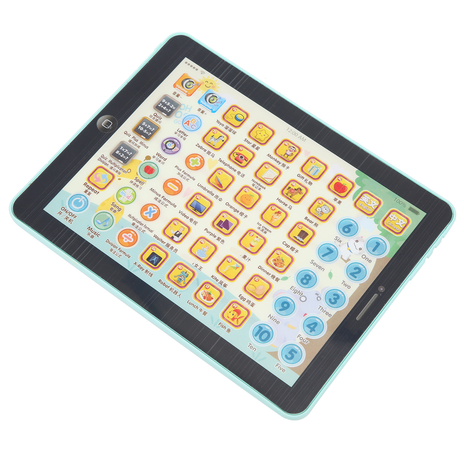 Cocosity Kinder Tablet Spielzeug,Lernspielzeug,Lernpad Spielzeug,Lernspielzeug,Kinder Pad Spielzeug,Kinder Lerntablett