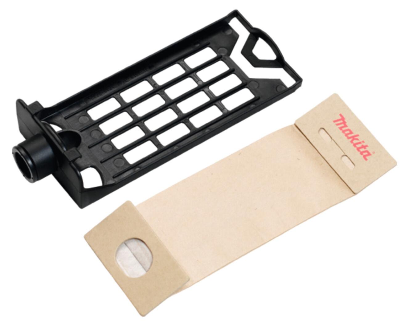 Makita Papiersackhalter inkl. Papiersack lang 193294-5