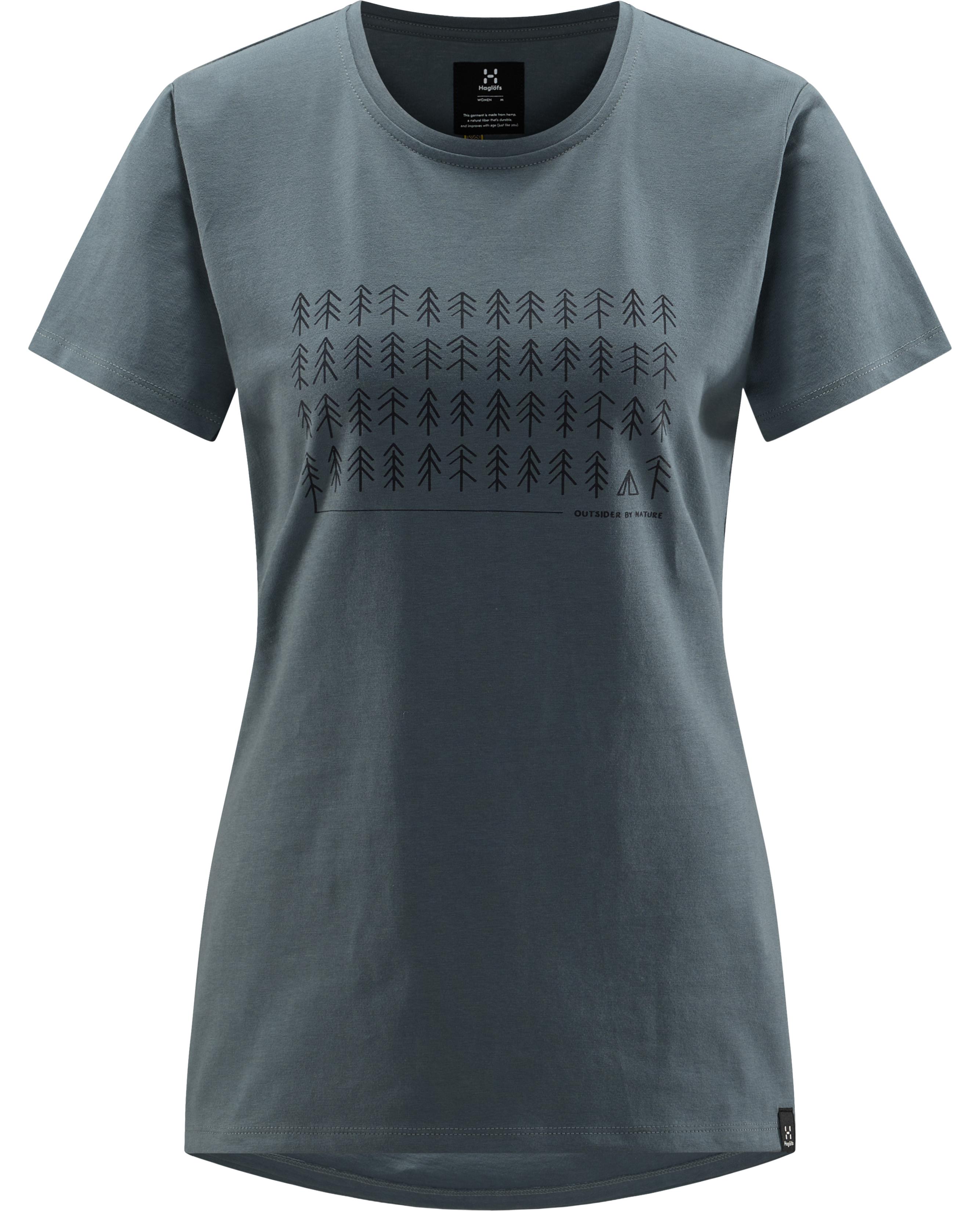 Haglöfs W T-Shirt Outsiders By Nature Damengröße XS 3606049