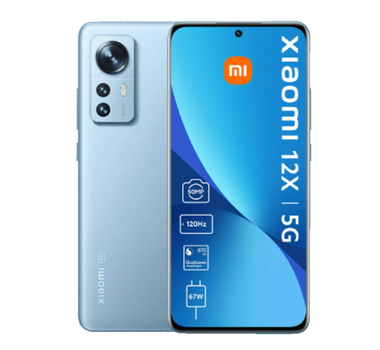 12X Xiaomi SIM (Blue) 8GB/256GB Blau 5G Dual