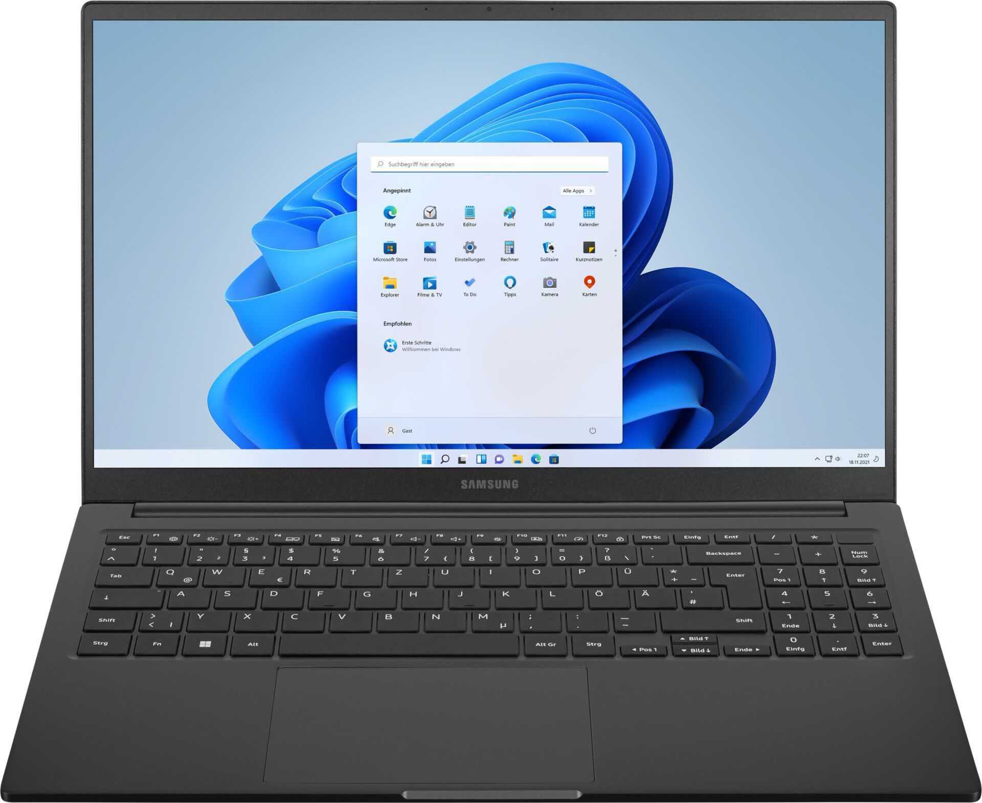 Samsung Galaxy Book3 15,6", Intel i7-1355U 16 GB RAM 512 GB SSD W11H Graphite Gut