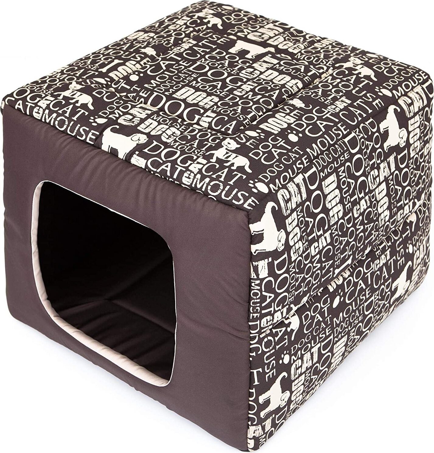 Hobbydog R2 BUTNAP1 Dog Bed Butterfly R2 45 x 45 x 35 cm Subtitles M Brown
