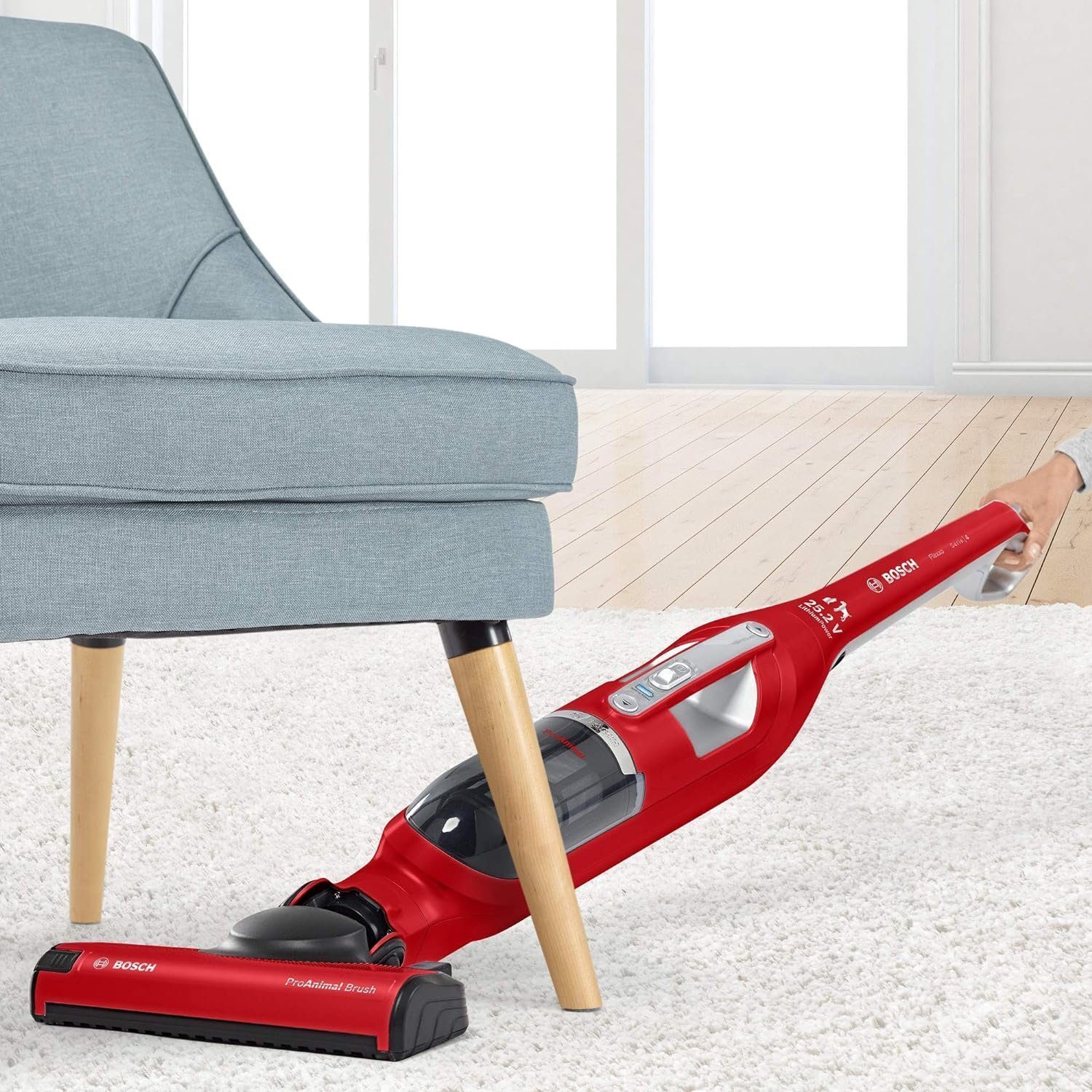BOSCH Akumulátorový ručný a tyčový vysávač Aspriador Escoba BBH3ZOO25