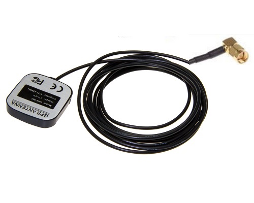 OTB Externe aktive GPS Antenne mit Magnetfuß für Garmin StreetPilot-C510;mit Magnetfuß und MCX Anschluss 