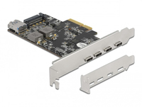 Delock 90059 - PCIe - USB 3.2 Gen 2 (3.1 Gen 2) - Nízky profil - PCIe 3.0 - SATA 15-pin - 10 Gbit/s