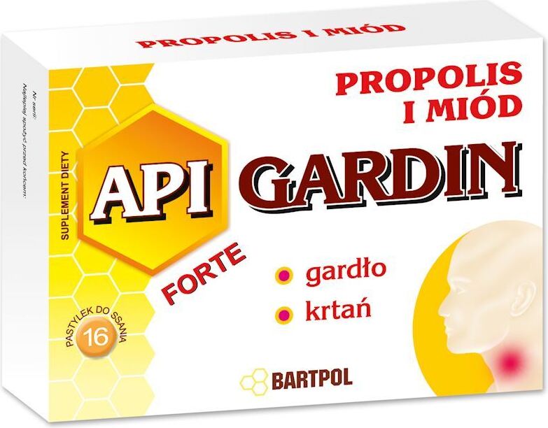 API-GARDIN Propolis + Honig 16 Past. BARTPOL