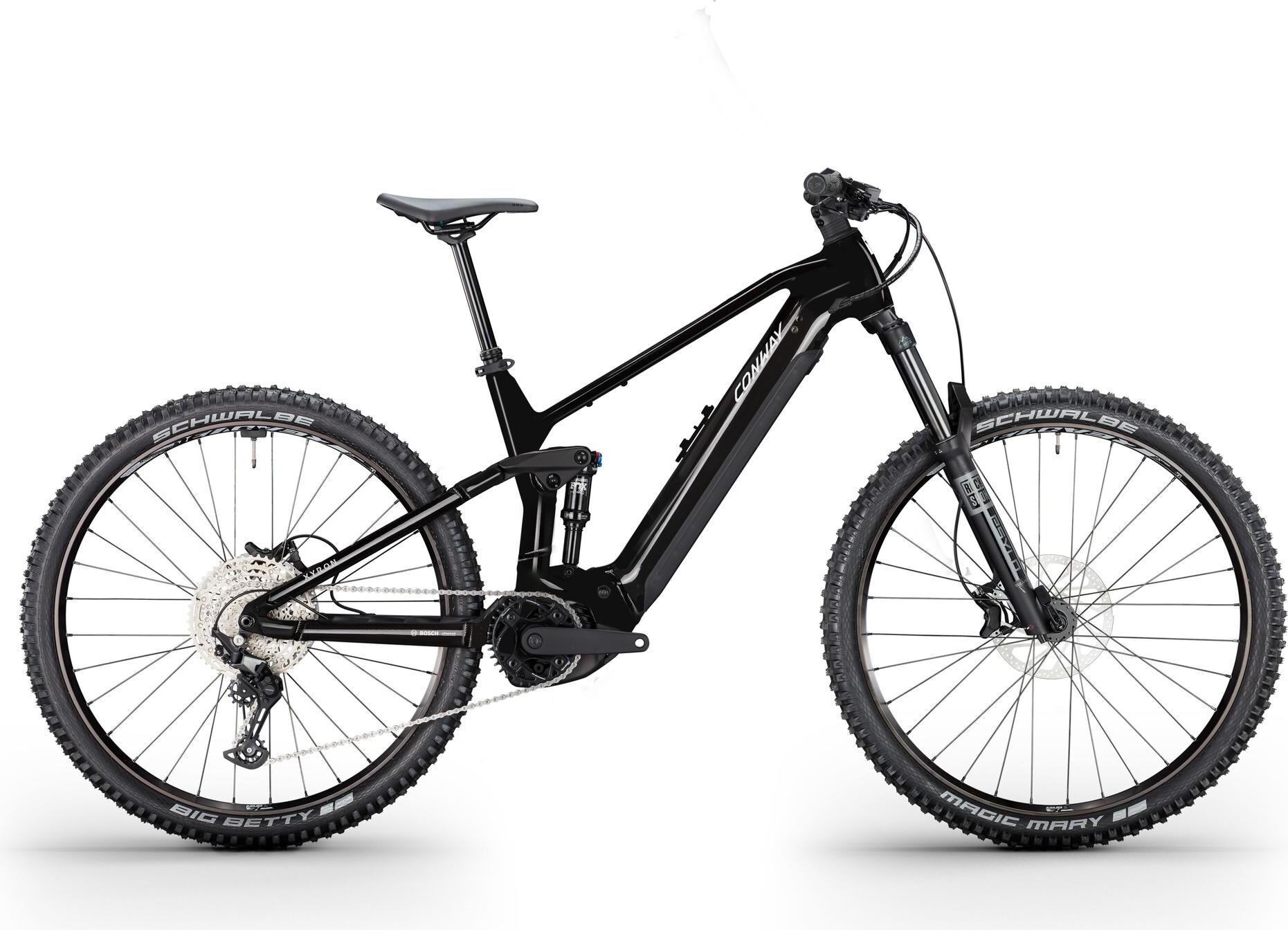 Conway Elektro-MTB vollgefedert Xyron ST 4.0 (#1) E-Bike Conw.Xyron ST 4.0 29 42 12sp vollgefedert schwarz 02810424