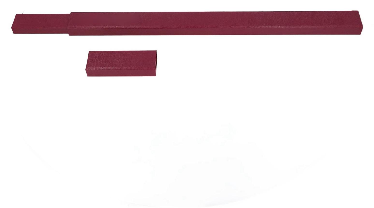 Gistuch Geigenbogenetui aus Hartkarton zum Herausziehen für Viola und Cello