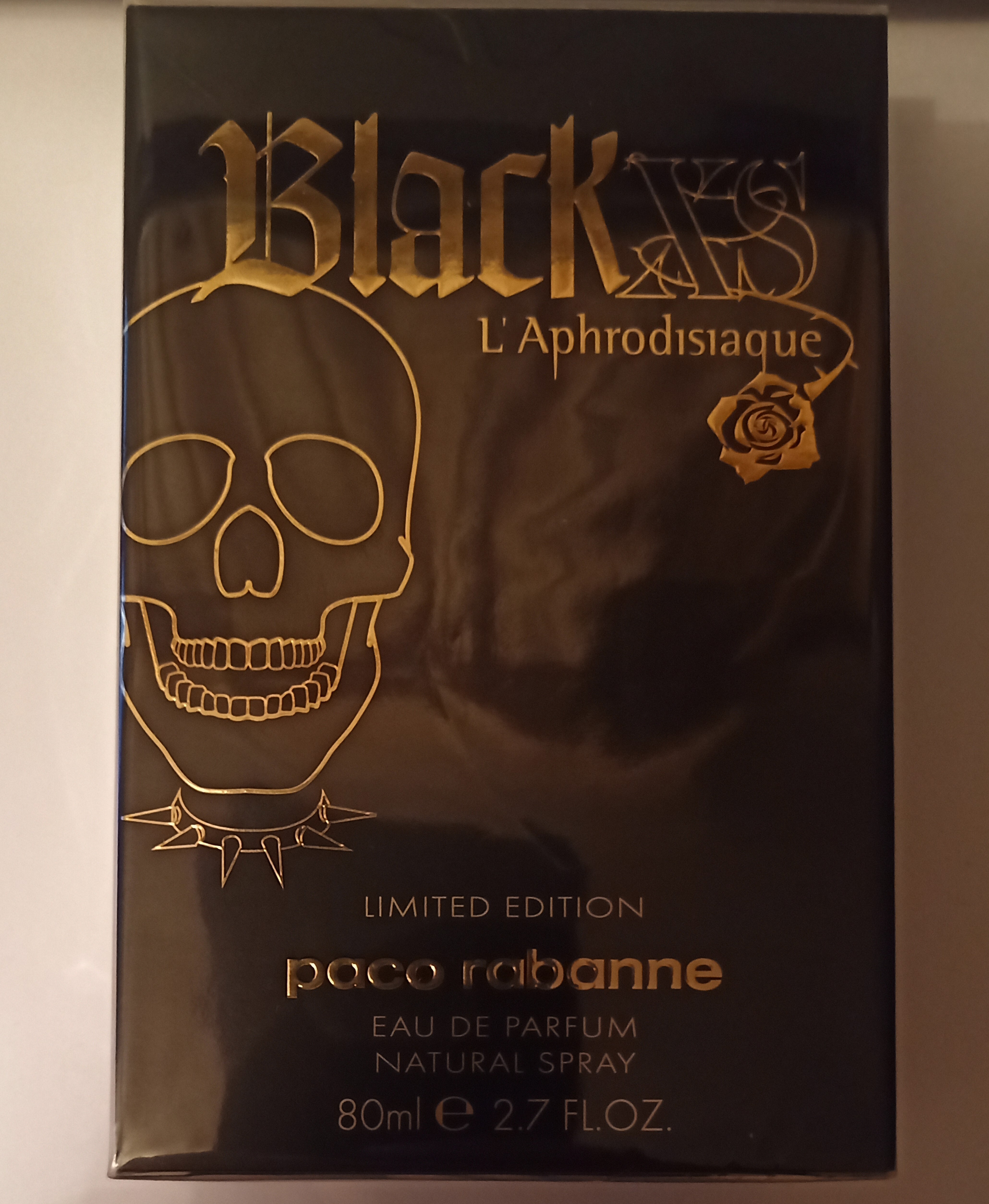 Black Xs L'Aphrodisiaque For Her Eau de Parfum v rozprašovači, limitovaná edícia, 80 ml
