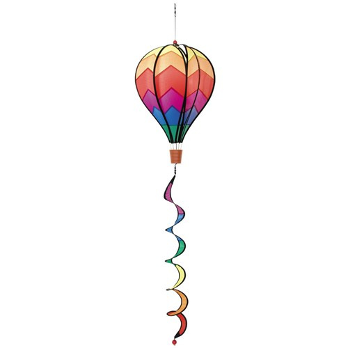 Windspiel Ballon Windrad Heißluftballon Windspiel Twist Rainbow Mehrfarbig NEU 