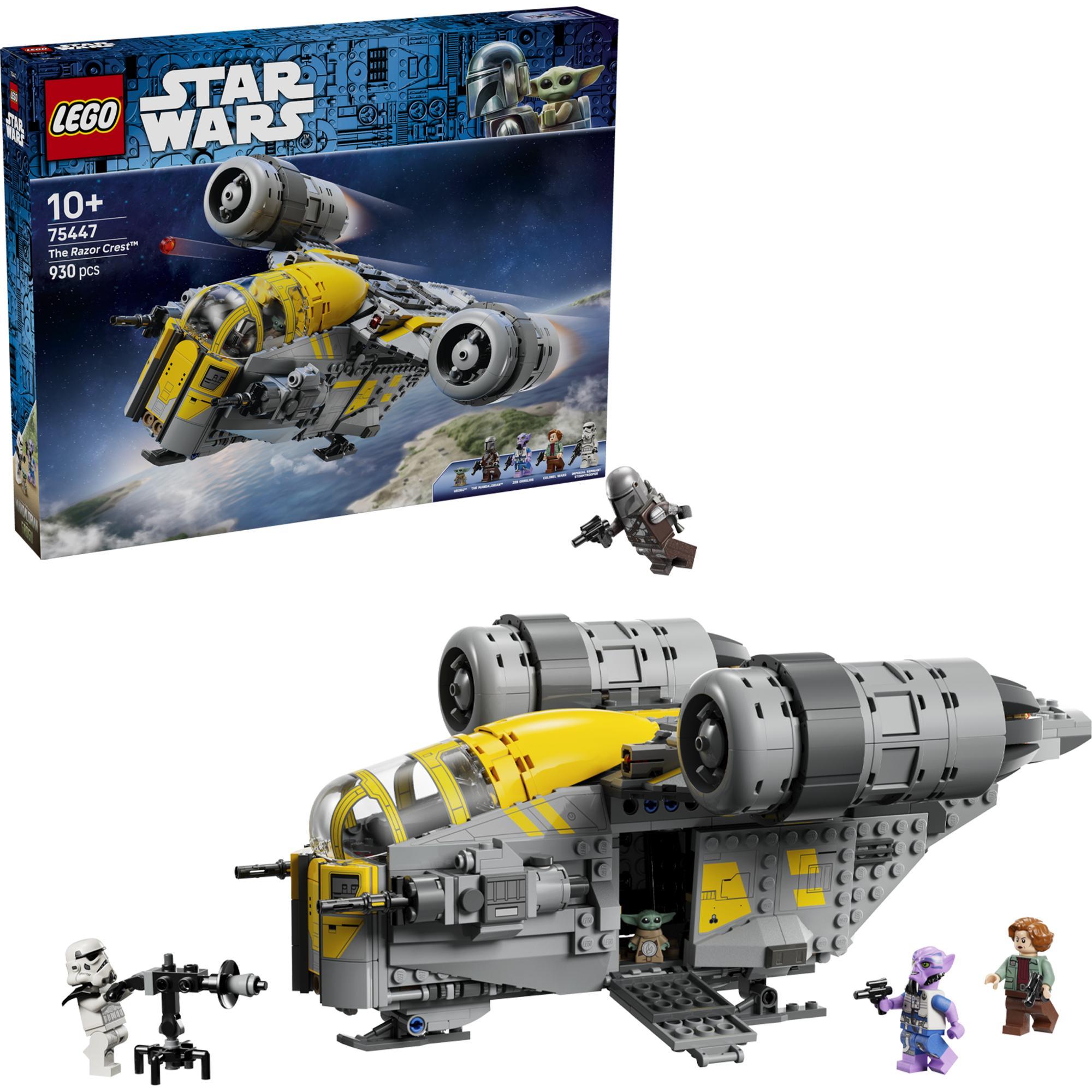 LEGO Star Wars Razor Crest™, Stavebnica, 10 rok / roky, Plast, 930 kusov, 1,6 kg