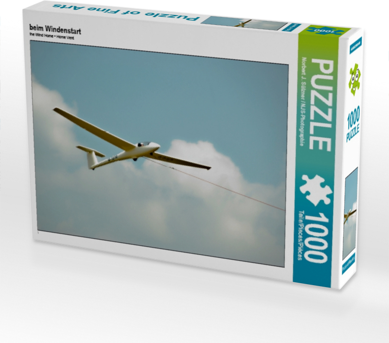 Calvendo beim Windenstart 1000 Teile Puzzle quer 640x480mm, J. Sülzner / NJS-Photographie ; 7377891