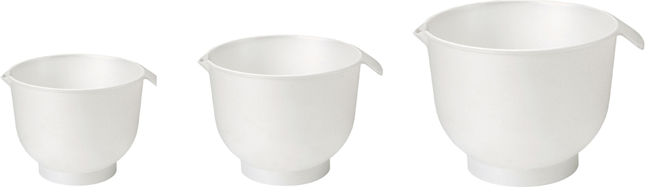 GastroMax Rührschüssel weiß 3er Set 7078110