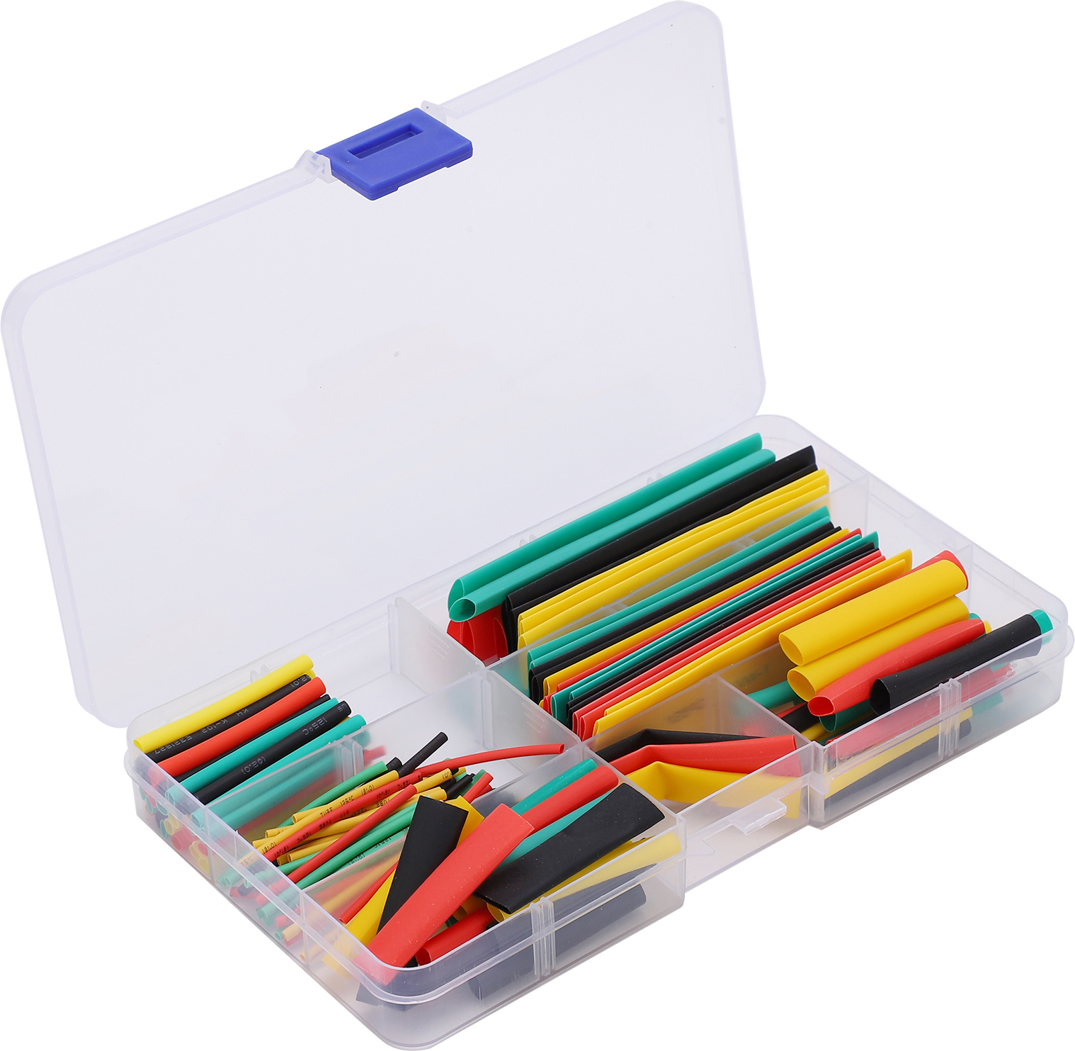 Cocosity 164pcs Schrumpfschlauch Hülse 2:1 Verhältnis Isolierung Elektrische Kabel Kabel wickeln Sortiment