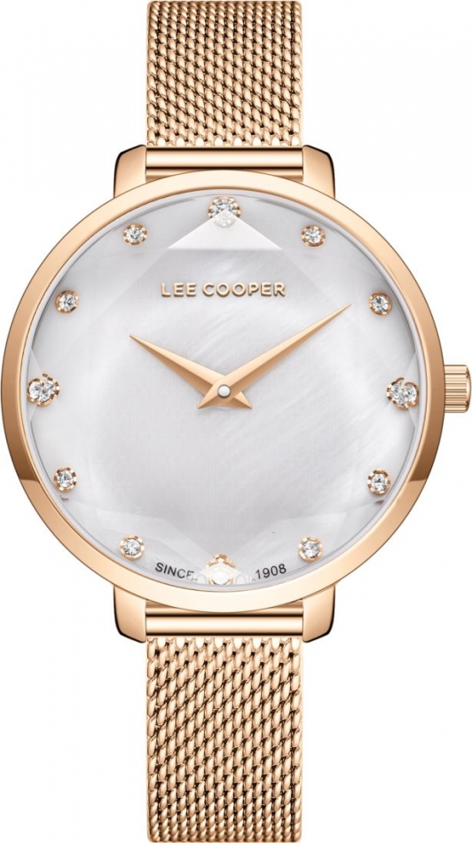 Damen Uhr LEE COOPER LC08078.420 Roségold Mode