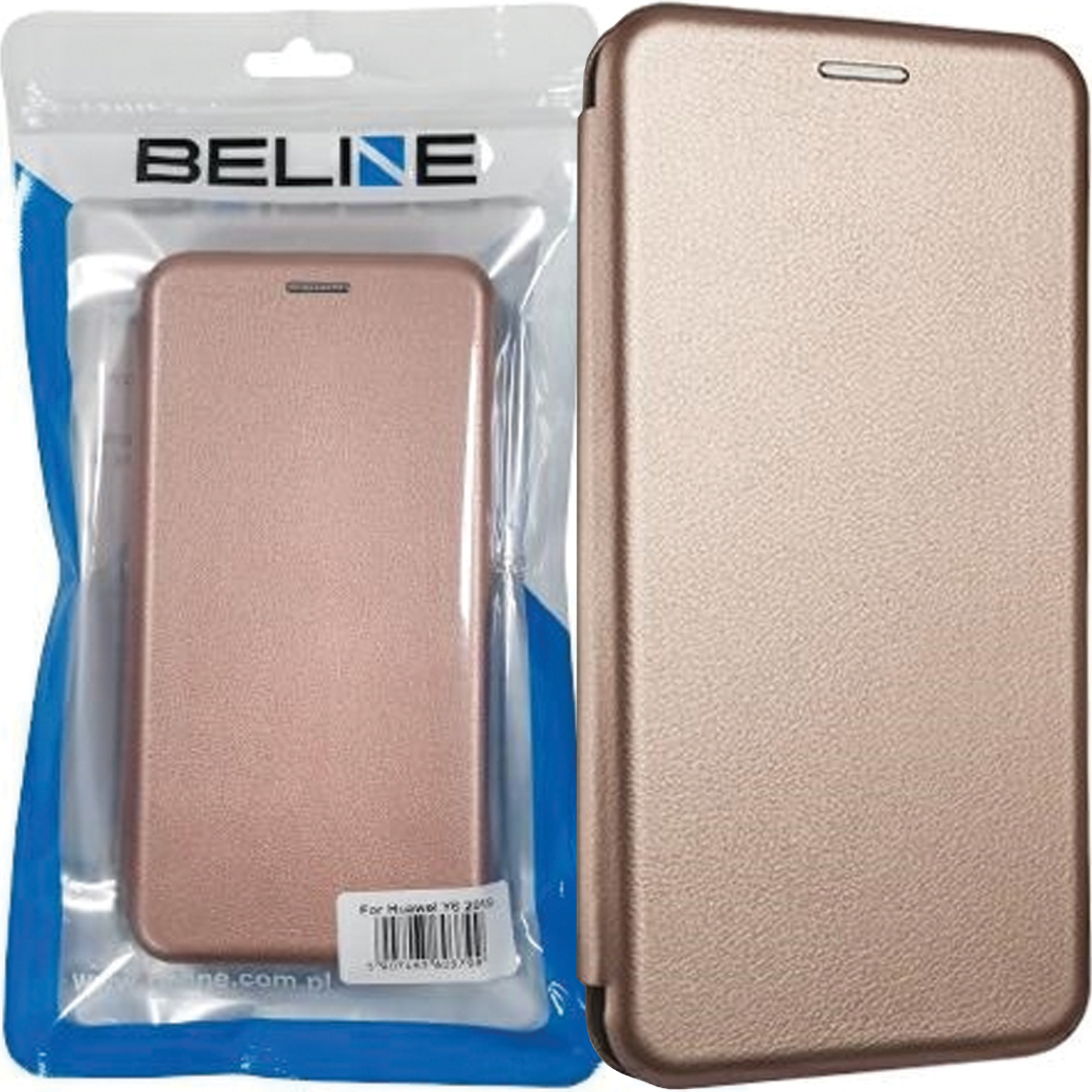 Puzdro Beline Book Magnetic Oppo Reno4 Pro 5G Ružové Zlato/Ružové Zlato
