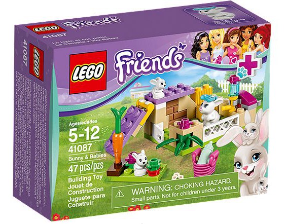 Lego 41087 Friends - Kaninchenmutter mit Babies