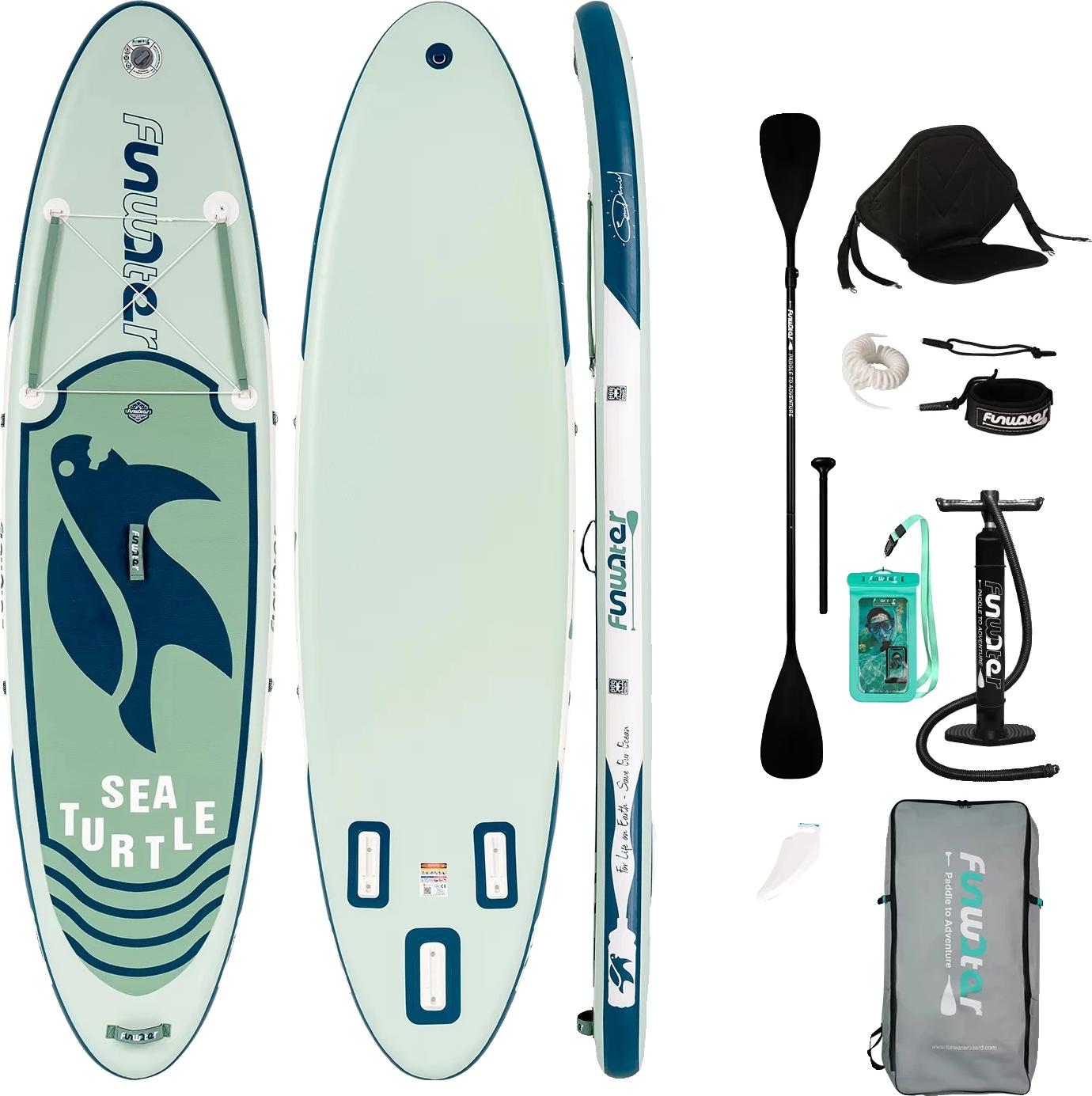 Nafukovací paddleboard, stabilná konštrukcia, kompletný set, SUPFW09C