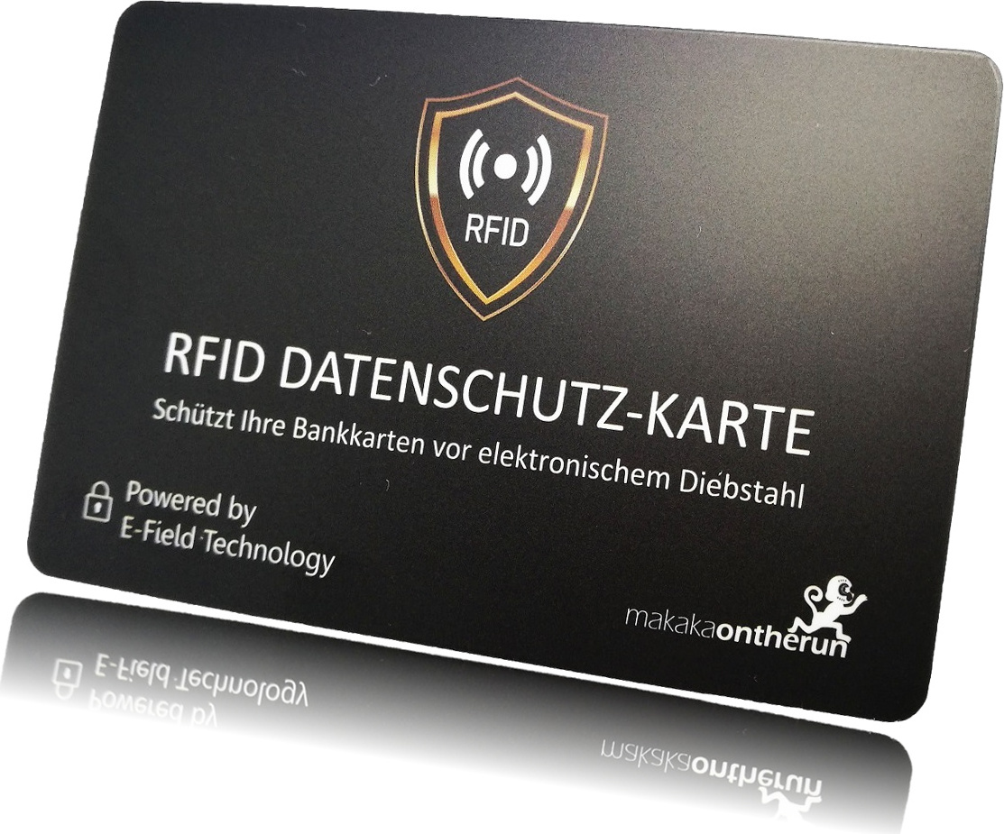 AMZLORD RFID Blockierungskarten - 5 Stück Schutz Vor Digitalem Diebstahl