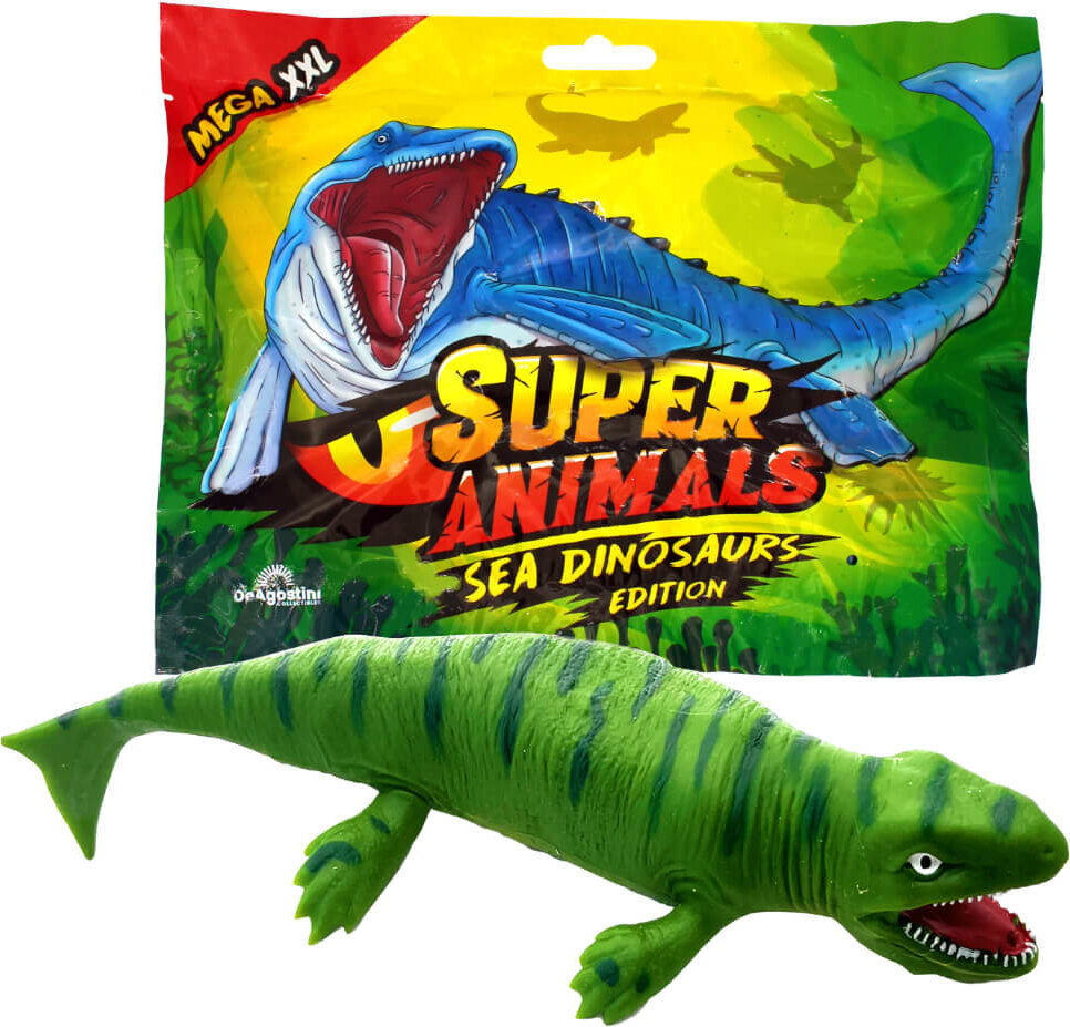 DeAgostini Super Animals - Sea Dinosaurs Edition - Sammelfigur Sea Dino - Figur 8. Dakosaurus Maximus