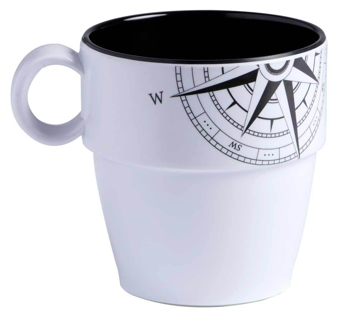 Marine Business Kaffee- Becher Tasse, Kaffeepot, Mug, Melamin, Lombok - Serie einzeln 30818-001