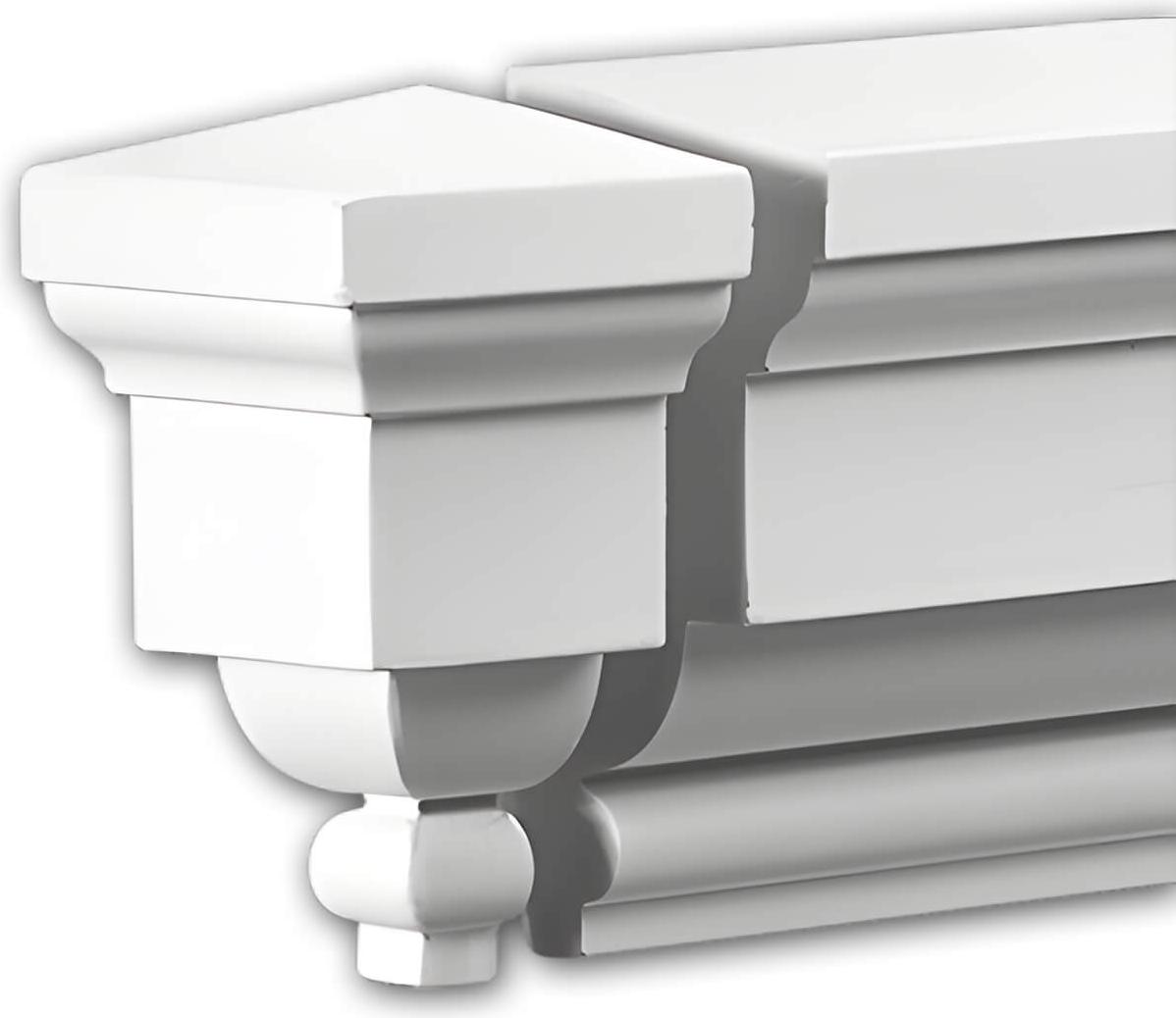 Profhome Decor Profhome 482231 Stirnelement Fassadenelement Fassadenstuck