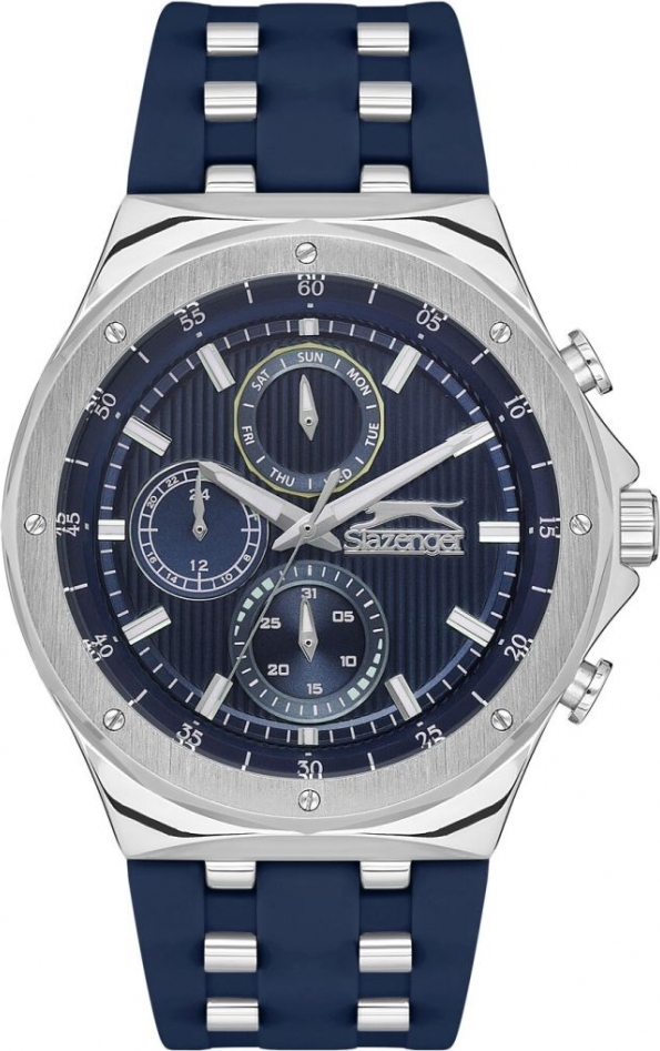 Herrenuhr SLAZENGER SL.09.2218.2.03 in Marineblau - Modeaccessoire als Geschenk