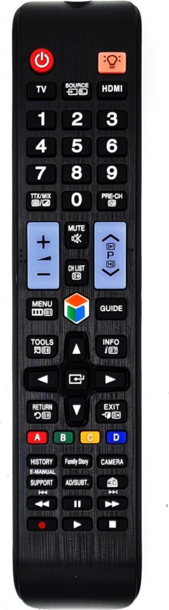 Alltro Ersatz Fernbedienung für Samsung TV UE60ES6100W/XXN | UE60ES6100W/XZF | UE60ES6100W/XZG | RM-D1078