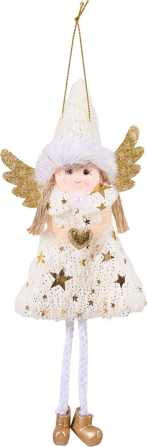 Bremen Weihnachtsbaumschmuck Hirsch-Engel-Puppe Design Hängender Schmuck Party Zuhause Wand Tür hängender Schmuck 4606075