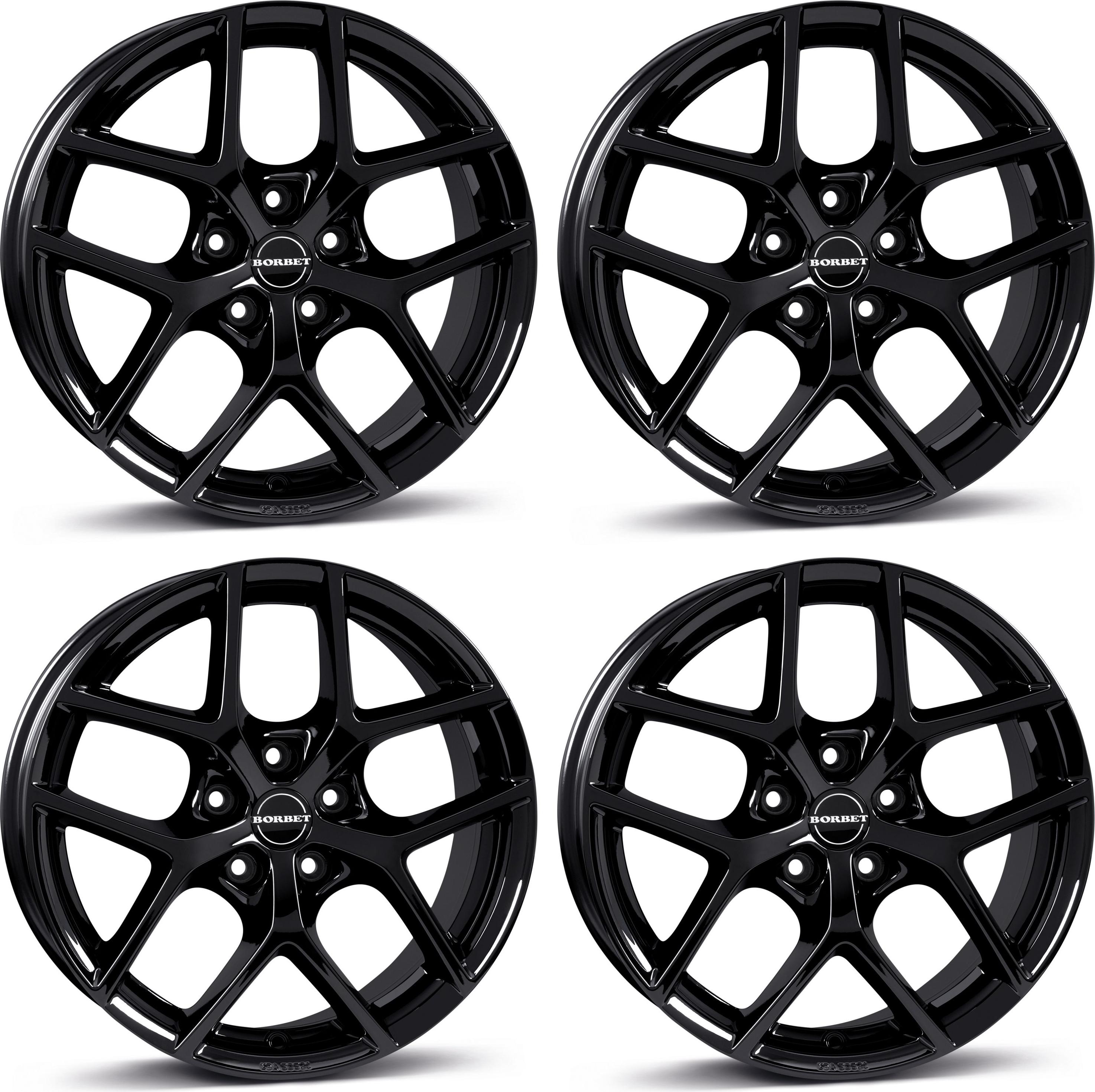 4 Borbet Felgen Y 8.5x19 ET40 5x114.3 SW für Infiniti Q50 Q60 5x114.3 SW für Infiniti Q50 Q60 Aluräder 4-Y 85940114,3572,5BG