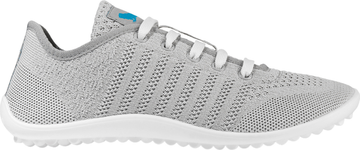 Leguano Go: Barfußschuhe Schnürer In Weiß - Ultraleicht & Flexibel