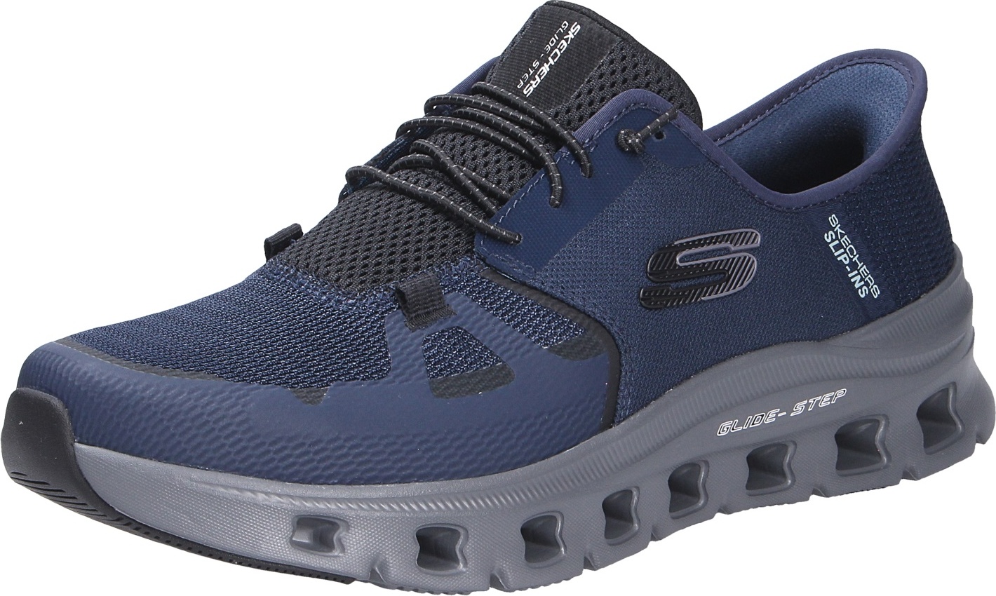 Skechers GLIDE-STEP PRO Herren Slip-ins Slipper Sneaker dunkelblau 41,5 232930 NVCC