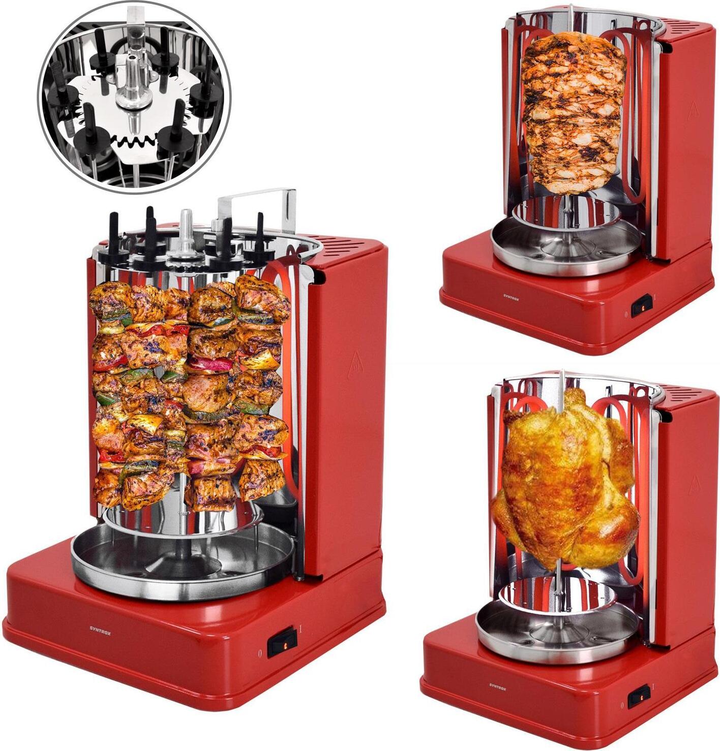 Gril na kebab Quandira | Gril na ryby | Gril na kurčatá | Rotisserie | Gril na gyros