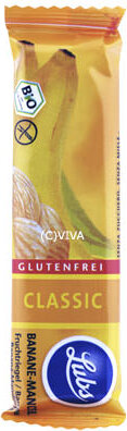 Lubs Banane-Mandel Fruchtriegel 40g