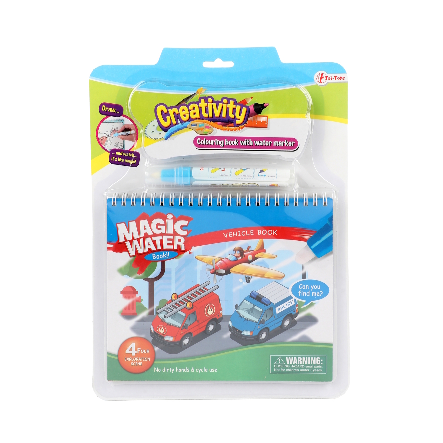 Teddies Malbuch mit Wasserfahrzeugen 46845C 631094